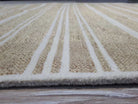 Gama Reversible Kilim Beige & White Rug - famerugs