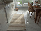 Gama Reversible Kilim Beige & White Rug - famerugs