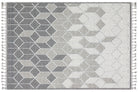 Gri Turkish Modern Kilim Gray Rug - famerugs