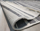 Bara Turkish Modern Pastel Grey Rug - famerugs