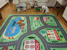 Green Road Rug Play Mat - famerugs