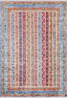 2x3 Turkish Rug, Orange Blue Rugs, Small Area Rugs 3x5 4x6 Traditional Vintage Design Rugs For Kitchen Bathroom Bedside Bedroom Entryway - famerugs