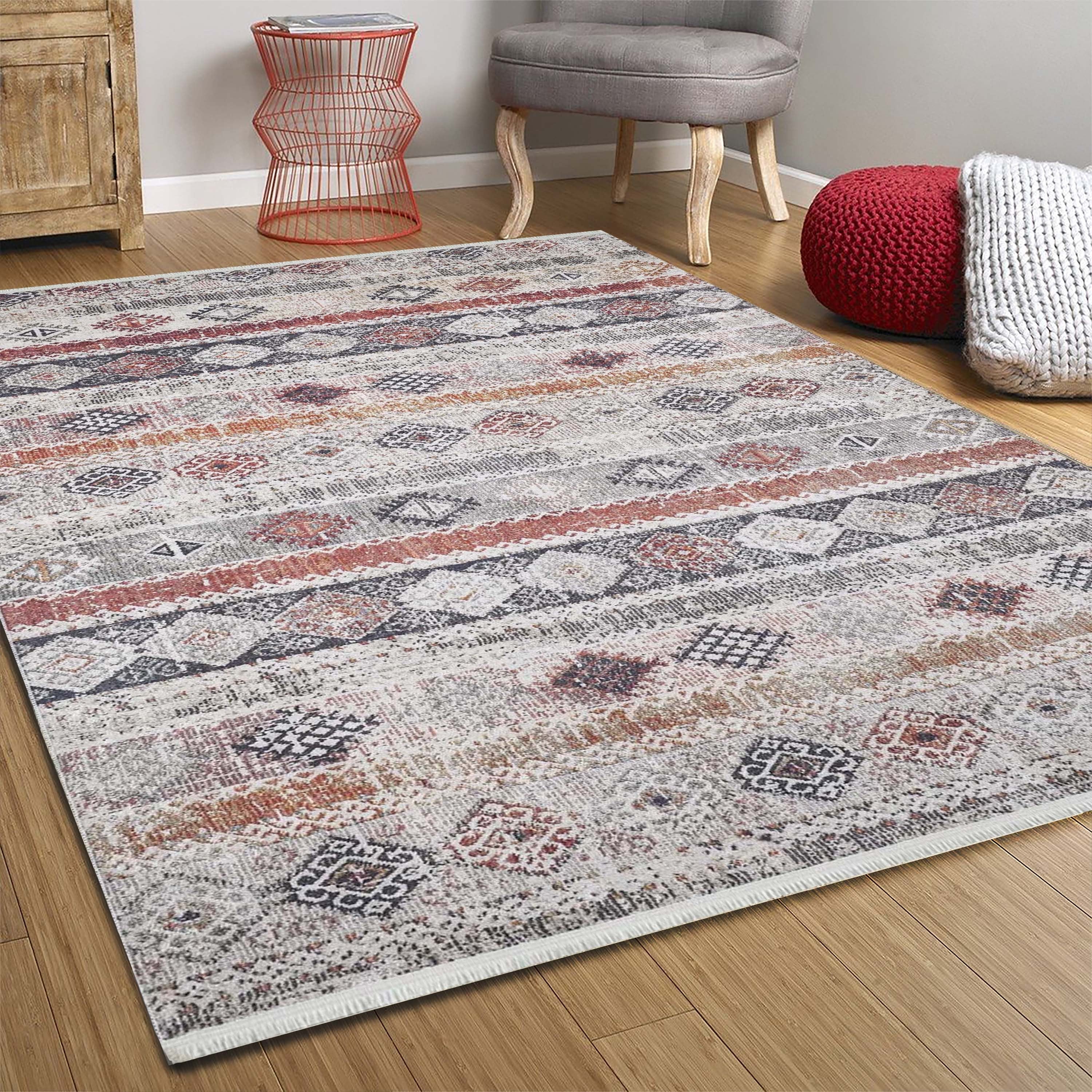 Dina Ethnic Nomad Turkish Rug - famerugs