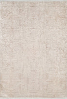 Bella Turkish Muted Tribal Solid Beige Rug - famerugs