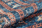 Ayda Turkish Oriental Blue Rug - famerugs