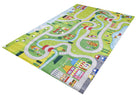 City Map Kids Green Play Rug - famerugs